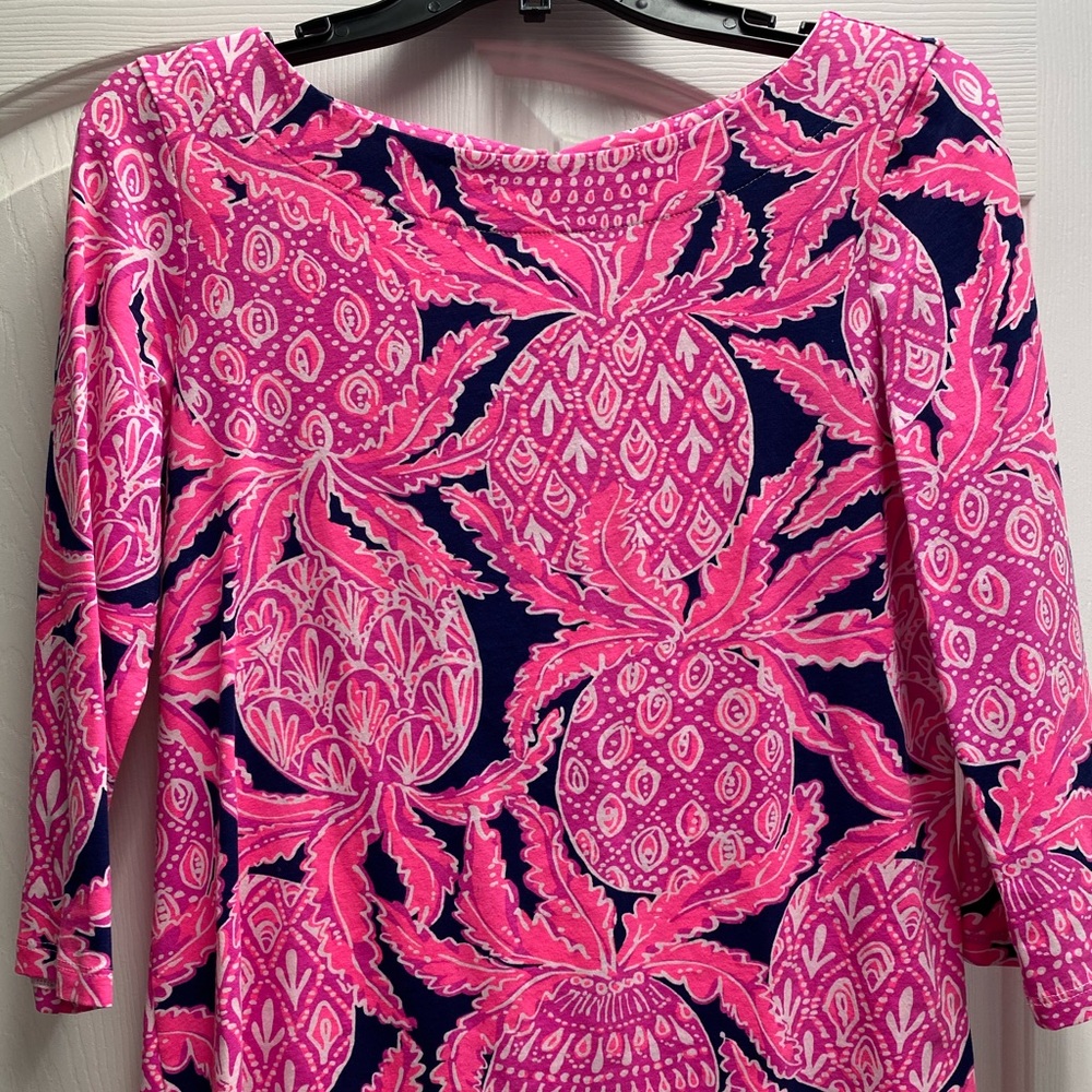 Lilly Pulitzer 3/4 Sleeve Top